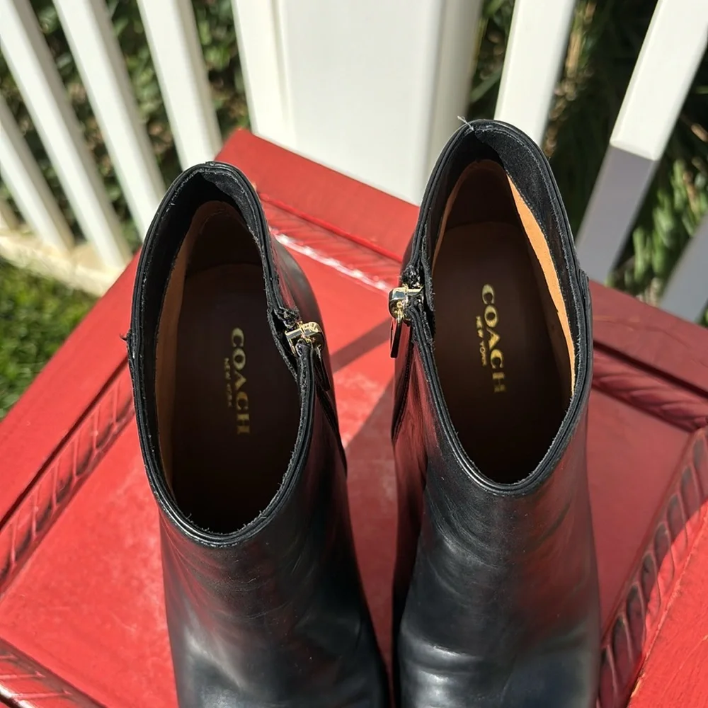 Coach leather nila